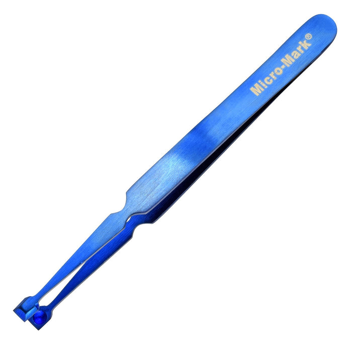 Micro-Mark 15-piece Titanium Tweezer Set