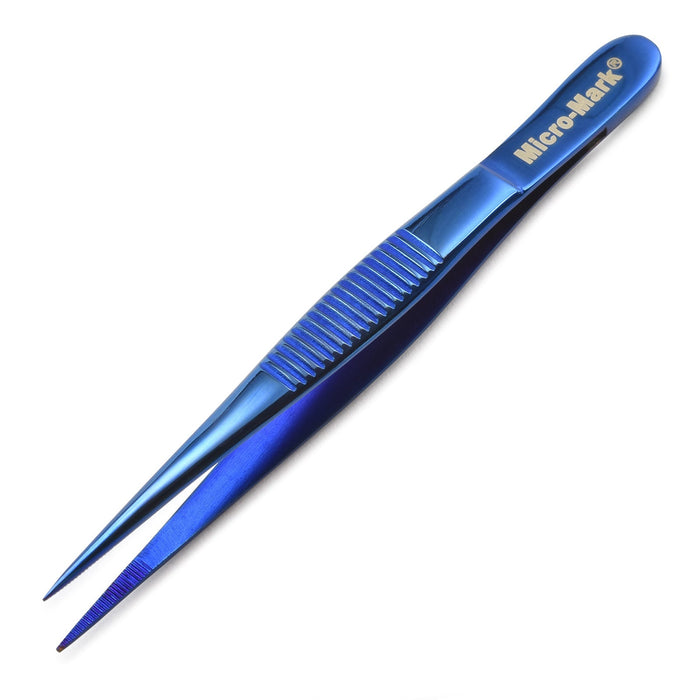 Micro-Mark 15-piece Titanium Tweezer Set