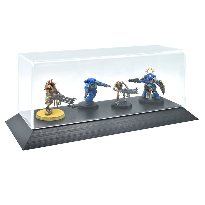 Micro-Mark® 9" Premium Display Case with Matte Black Base