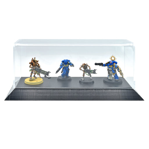 Micro-Mark® 9" Premium Display Case with Matte Black Base