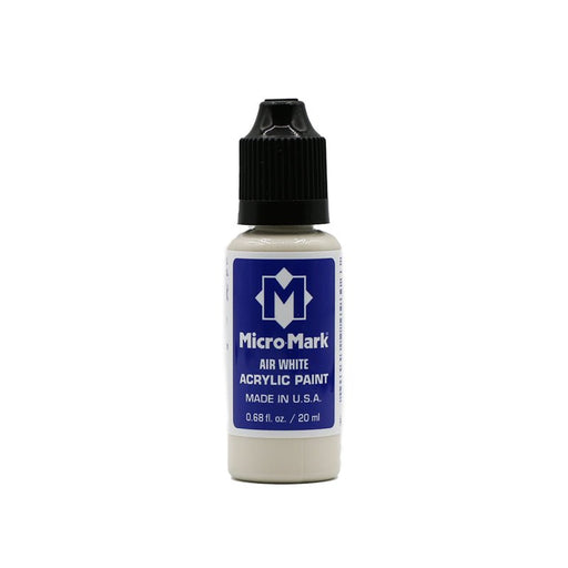 Micro-Mark Air White Acrylic Paint, 20ml