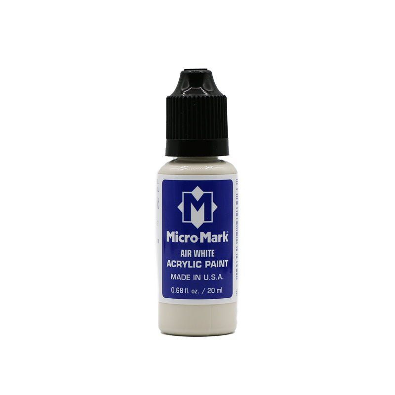 Micro-Mark Air White Acrylic Paint, 20ml