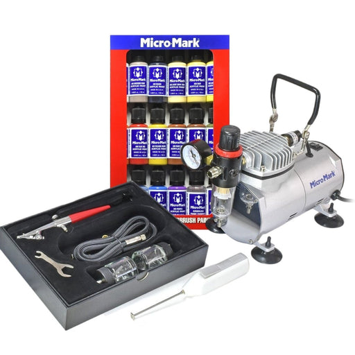 Micro-Mark Airbrush Outfit Super Value Package