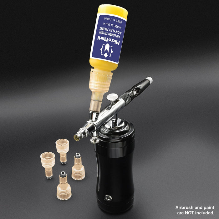 Micro-Mark Airbrush Paint Feed Adapter for Micro-Mark Paints, Pack of 5