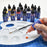 Micro-Mark Basic Color Acrylic Paint Set