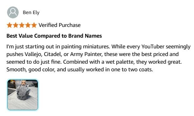 Micro-Mark Basic Color Acrylic Paint Set