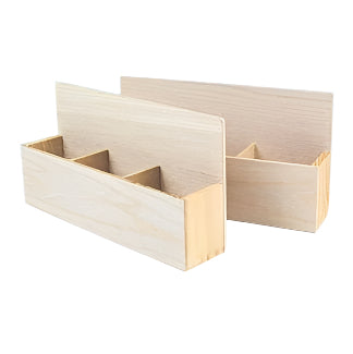 Car Routing System Bill Box with 3 Compartments, Set of 2