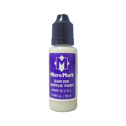 Micro-Mark Clear Coat Paint, 20ml