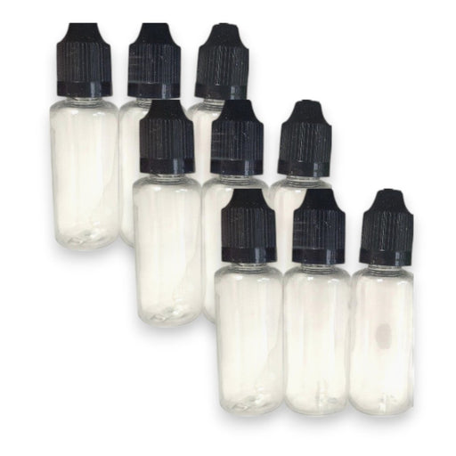Micro-Mark Empty 20ml Paint Bottle, 9-Pack – For Custom Colors, Mixes & More