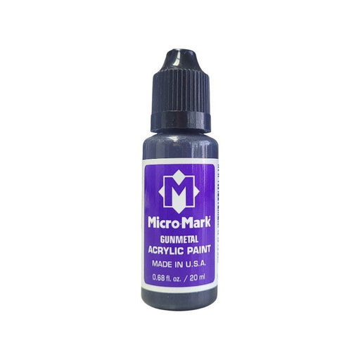 Micro-Mark Gunmetal Paint, 20ml