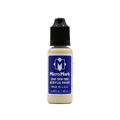 Micro-Mark Light Skin Tone Acrylic Paint, 20ml