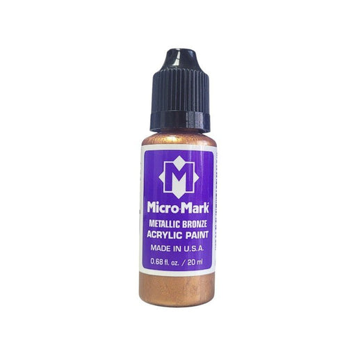 Micro-Mark Metallic Bronze Paint, 20ml