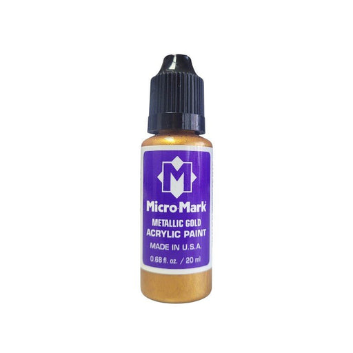 Micro-Mark Metallic Gold Paint, 20ml