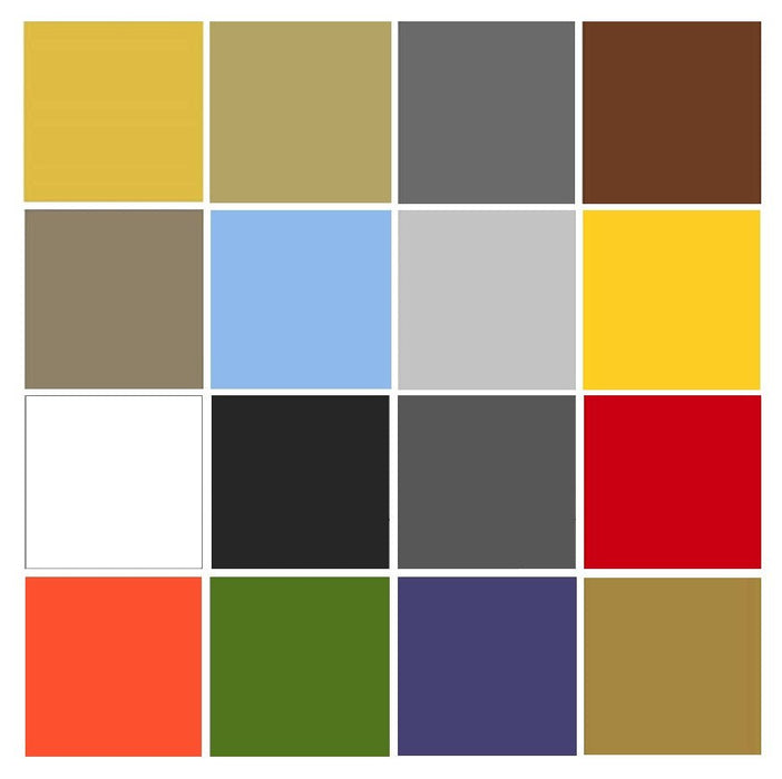 Micro-Mark Railroad Model Color Acrylic Paint Set