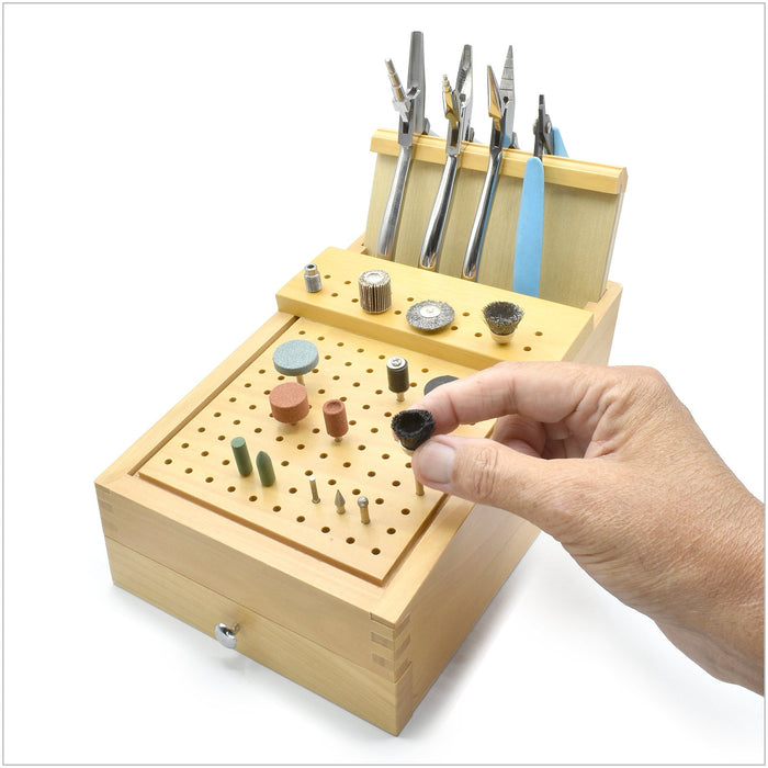 Micro-Mark Rotary Tool Accessory and Plier Organizer