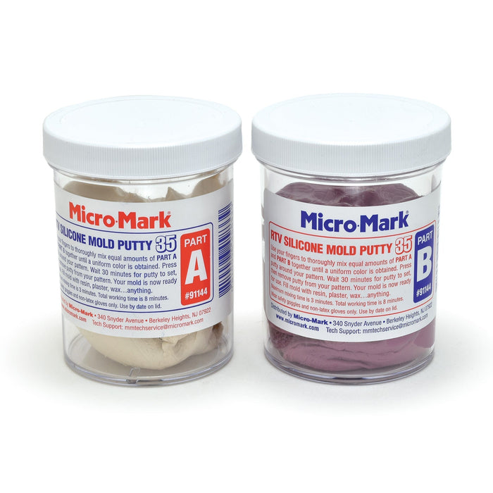 Micro-Mark RTV Silicone Mold Putty 35 (Medium)