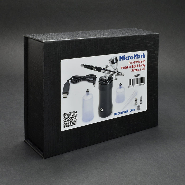 Micro-Mark Self-Contained Portable Broad-Spray Airbrush Set