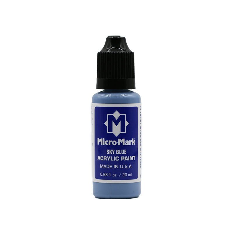 Micro-Mark Sky Blue Acrylic Paint, 20ml