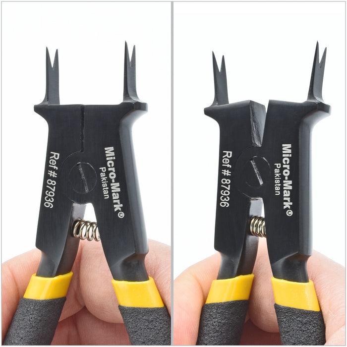 Micro-Mark Titanium-Plated Truck Spreading Plier, HO & On30