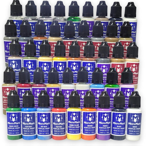 Micro-Mark Ultimate Acrylic Paint Bundle