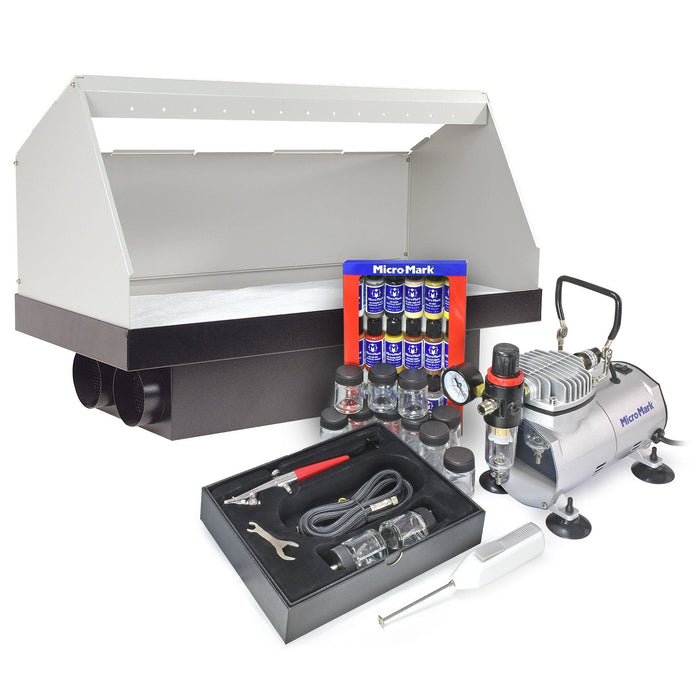 Micro-Mark Ultimate Airbrush Outfit XL Super Value Package