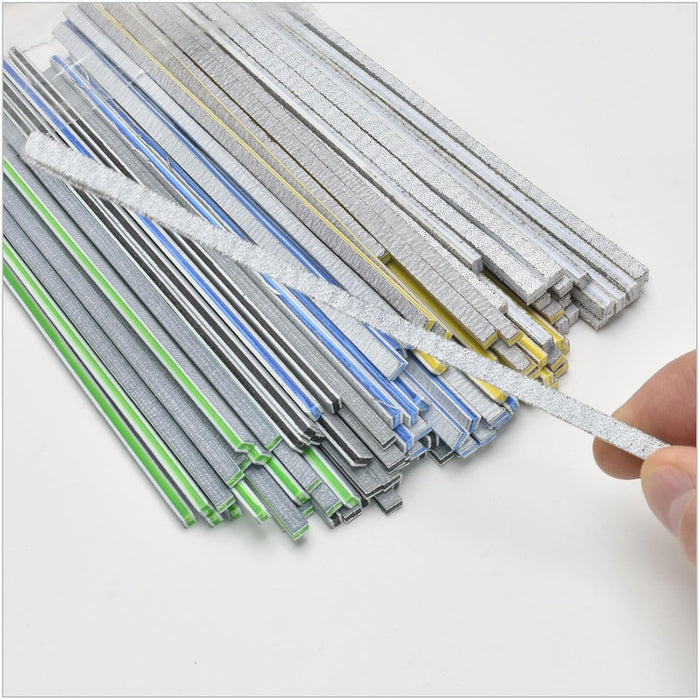 Micro-Mark Zebra Premium Sanding Twigs, Package of 100 in 5 Grits