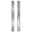 MicroLux® 12 Inch Stainless Steel Model Railroader's Rule (for N, HO, S and O Scale)