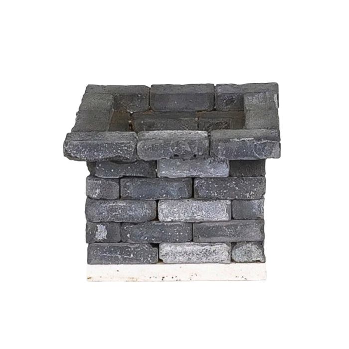 Real Brick Mini Plant Holder Kit, Small Gray