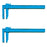 Excel Mini Plastic 7 Inch Capacity Clamps (Set of 2)