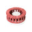 Real Brick Mini Round Fireplace Kit, Red Brown