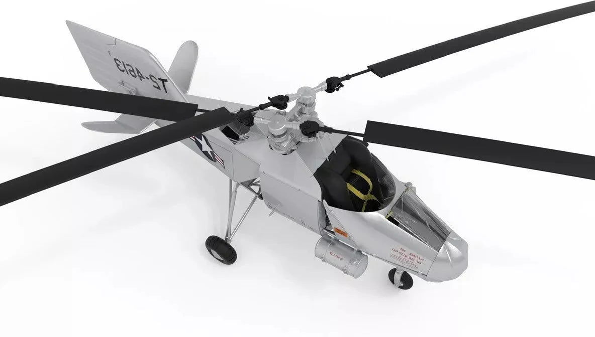 MiniArt Models Flettner FI 282 V23 Kolibri "Hummingbird" Single-Seat USAF Helicopter Plastic Model Kit, 1/35 Scale