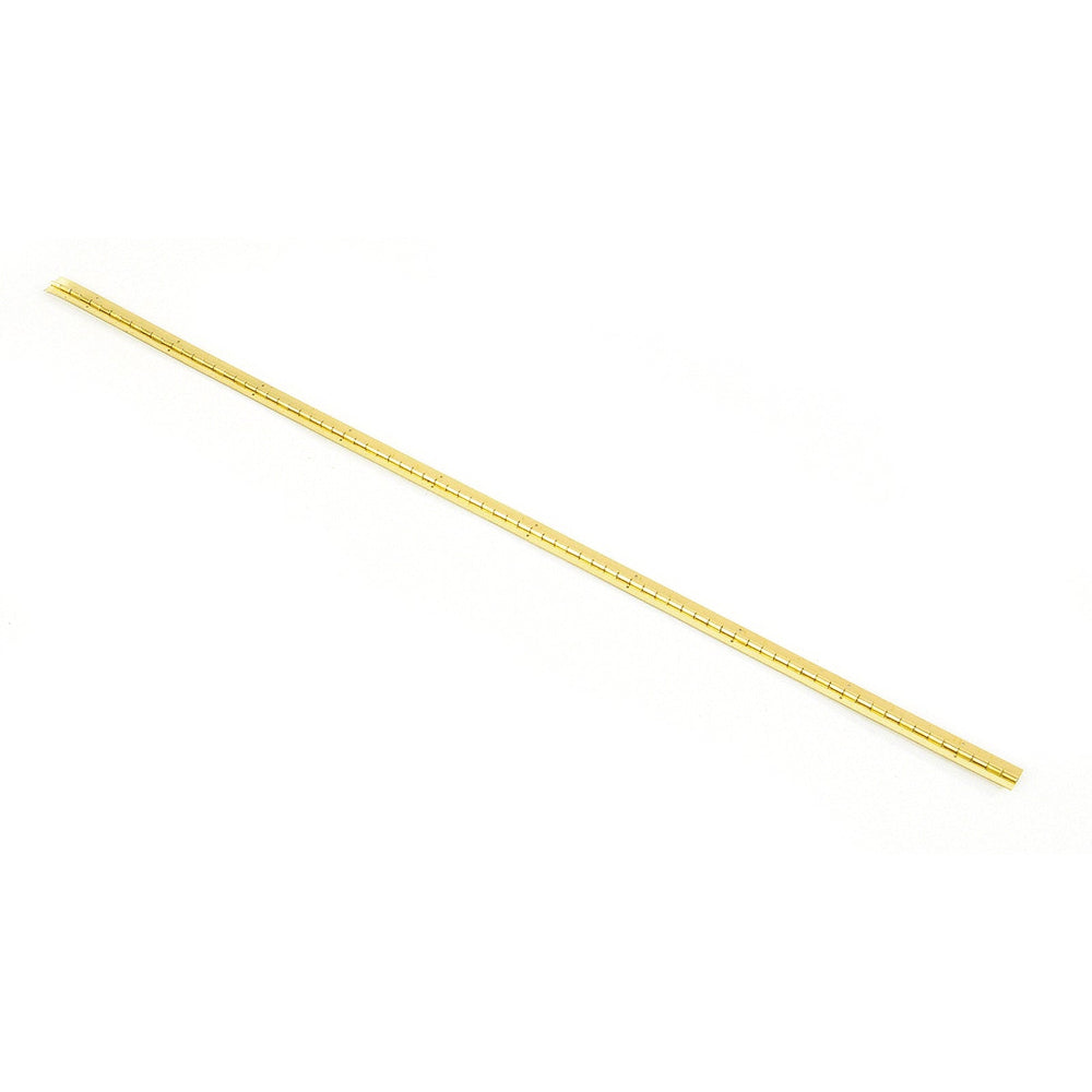 Micro-Mark Miniature Brass Piano Hinge, .360 in. x 15 in.