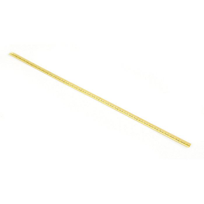 Micro-Mark Miniature Brass Piano Hinge, .360 in. x 15 in.