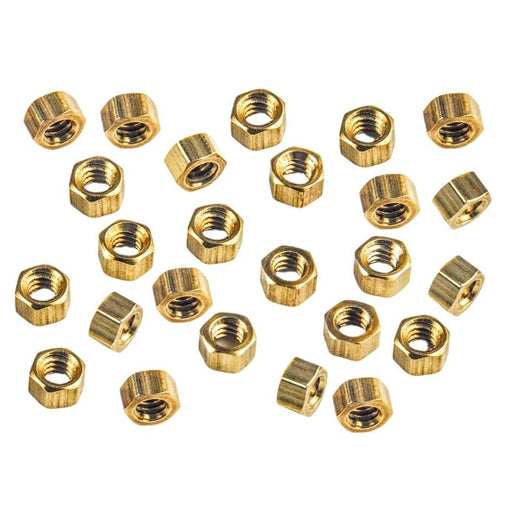 Miniature Nuts, Package of 25,  2-56