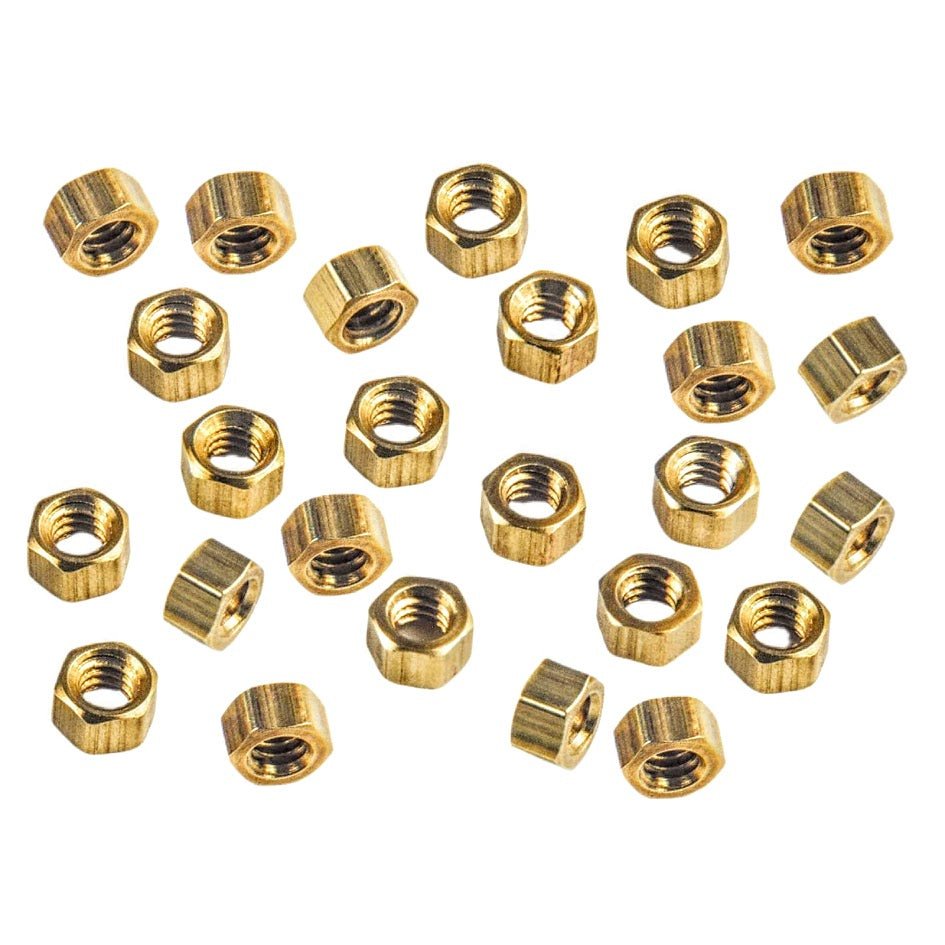 Miniature Nuts, Package of 25,  2-56