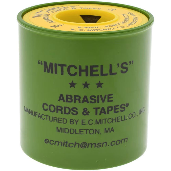 Mitchell's #56 Abrasive Tape (180 Grit, 3/32 Inch Wide x 16 Yards)