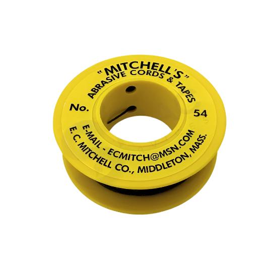 Mitchell's #54 Abrasive Cord (180 Grit, .030 Inch Dia. x 12' Roll)