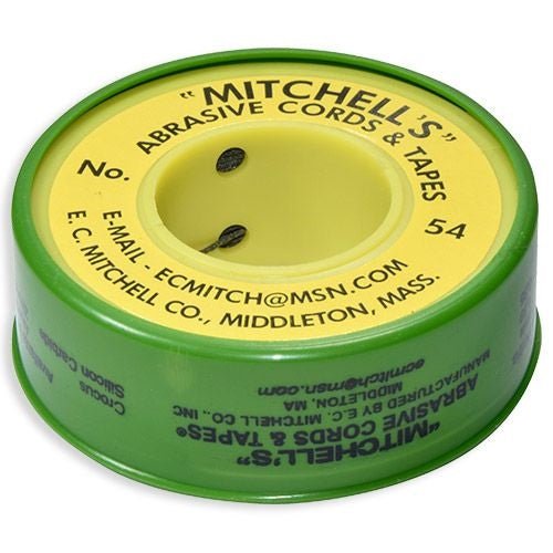 Mitchell's #54 Abrasive Cord (180 Grit, .030 Inch Dia. x 12' Roll)