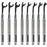 Moody Tools 8-piece Metric Open End Wrench Set