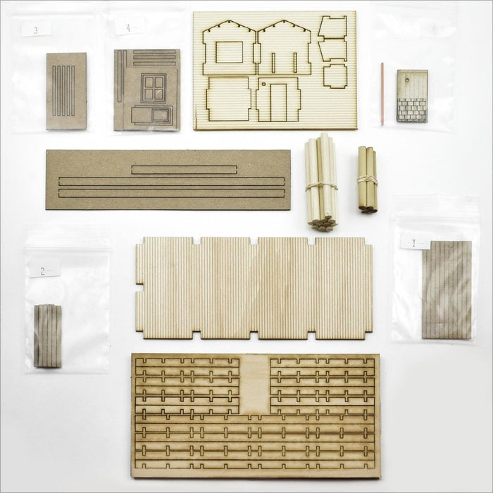 Old Hook Eye's Bait Shop Kit with Dock, HO Scale, By Scientific
