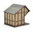 Pennsylvania Railroad Branch Line Trackside Shelter Kit, HO Scale by Scientific