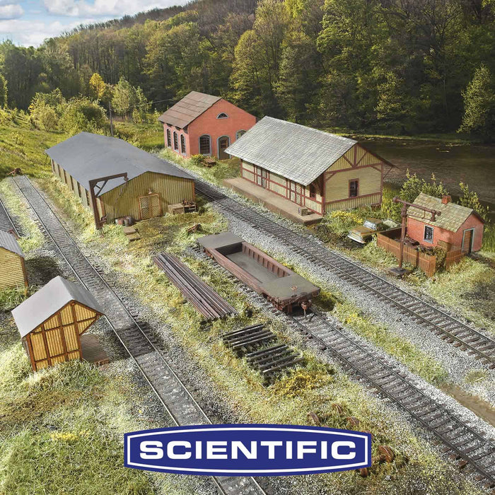 Pennsylvania Railroad Standard Trackside Set, HO Scale by Scientific