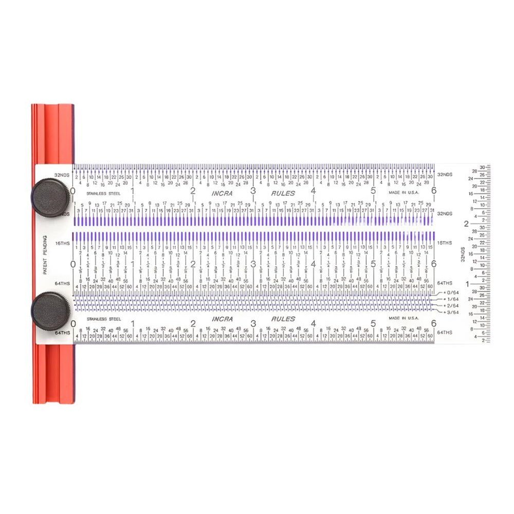 INCRA® Precision T-Rule, 6 Inch