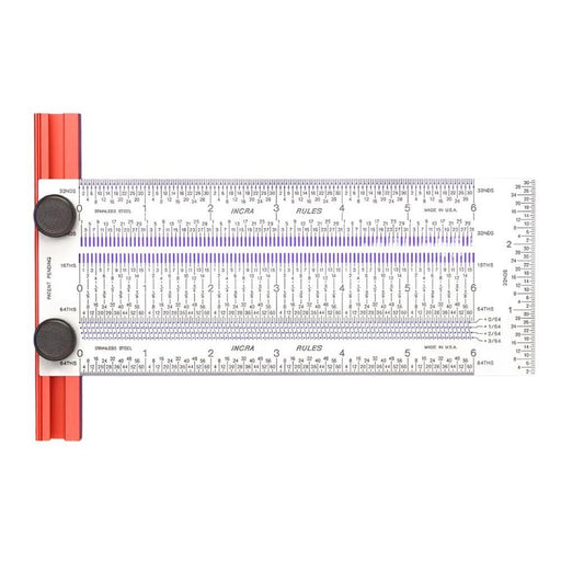 INCRA® Precision T-Rule, 6 Inch
