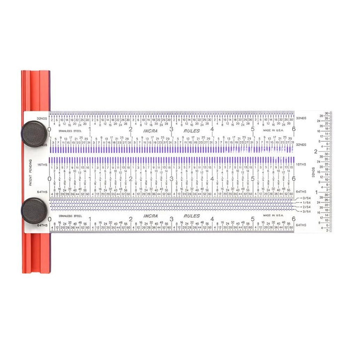 INCRA® Precision T-Rule, 6 Inch