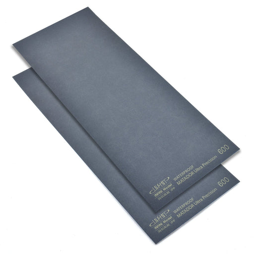 Infini Premium Ultra Precision Adhesive Backed Sanding Sheet, 600 Grit, Pack of 2