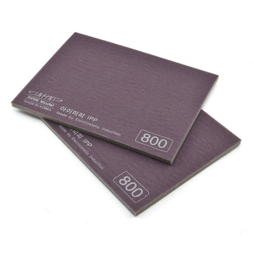 Premium Ultra-Precision Softback Sanding Sponge by Infini Model, Ultra-Fine 800 Grit, 2-Pack Refill