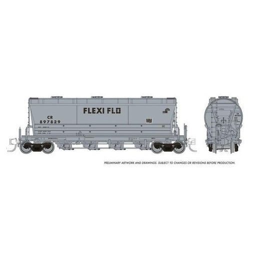 Rapido® Flexi-Flo Hopper (Late): CR - Conrail Repaint - Single Car, N Scale