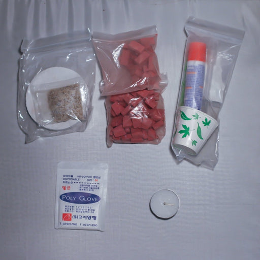 Real Brick Mini Round Fireplace Kit, Red Brown