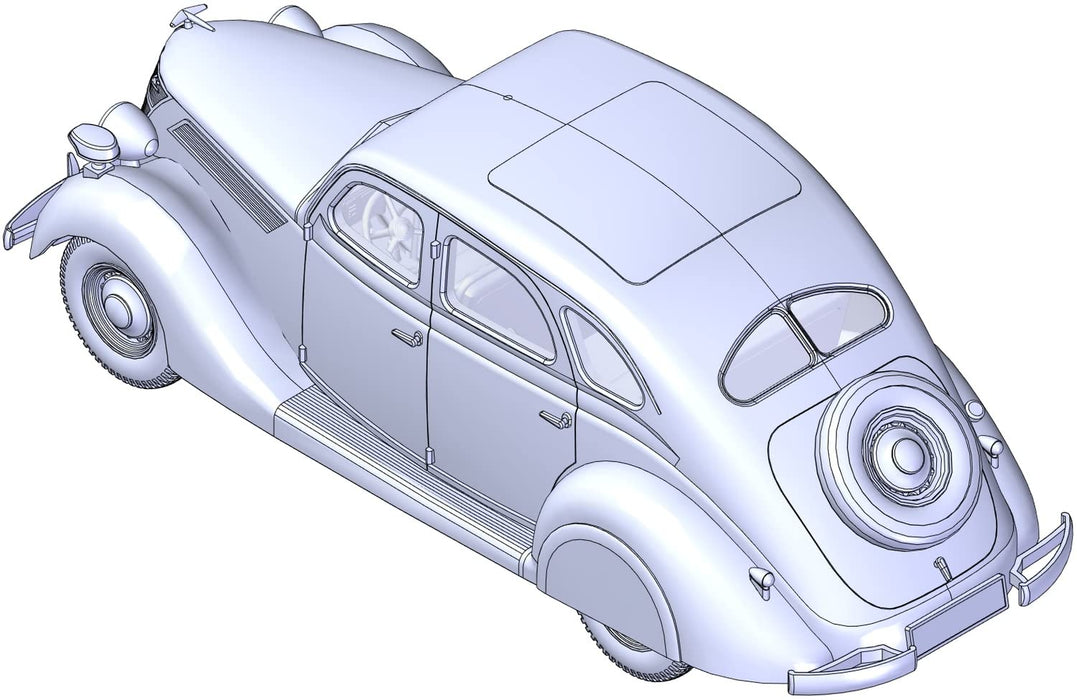 Roden® 1938 Ford V8G81A Special Sedan Plastic Model Kit, 1/35 Scale